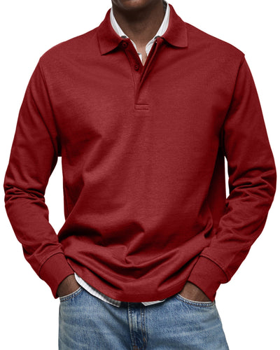 MARK™|LONG SLEEVE POLO