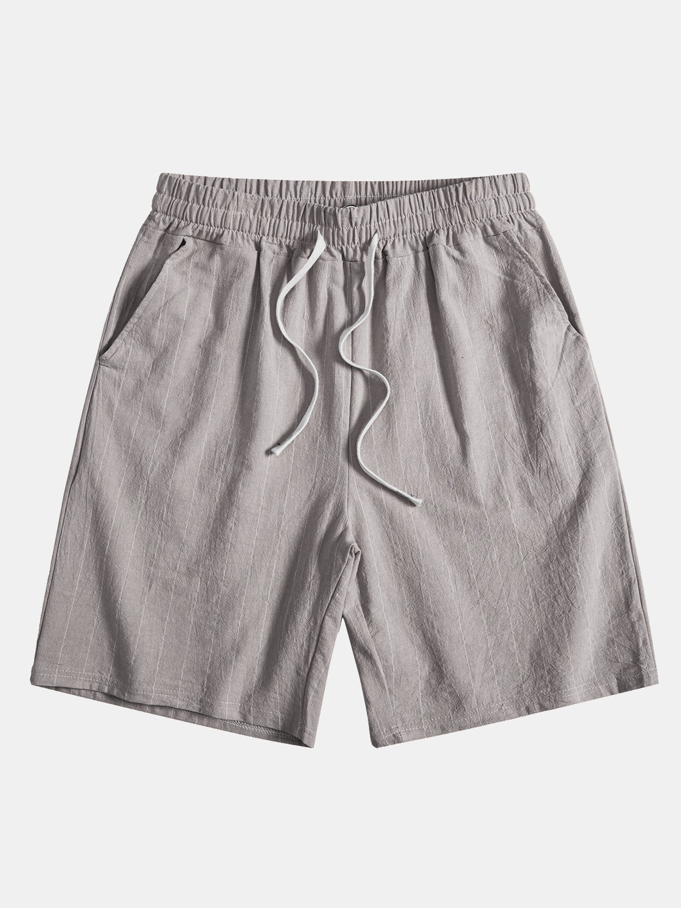 Porto Striped Linen Set