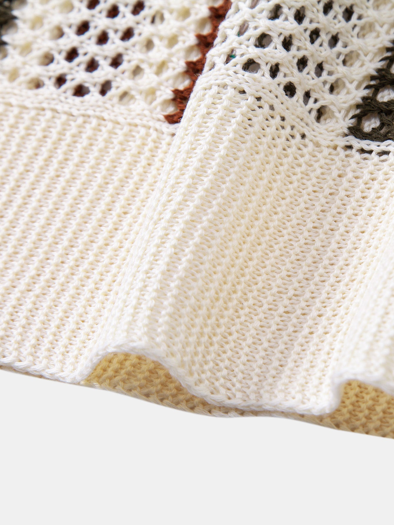 Havana Crochet Polo & Linen Trousers Set