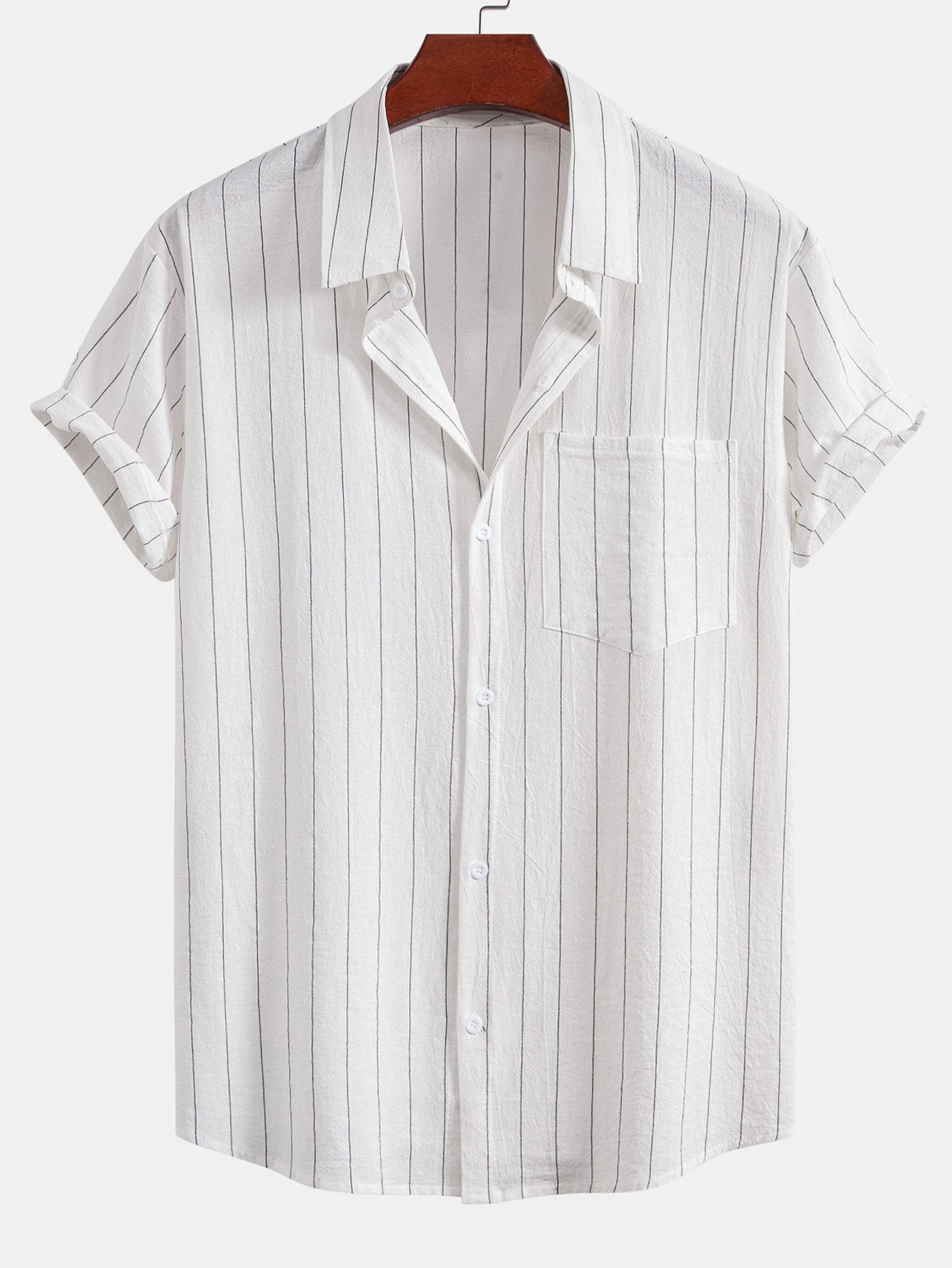 Porto Striped Linen Set