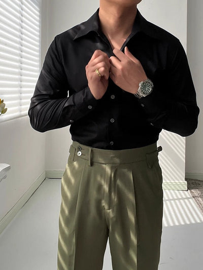 ALFIERI™|ELEGANT SHIRT WITH V-NECK