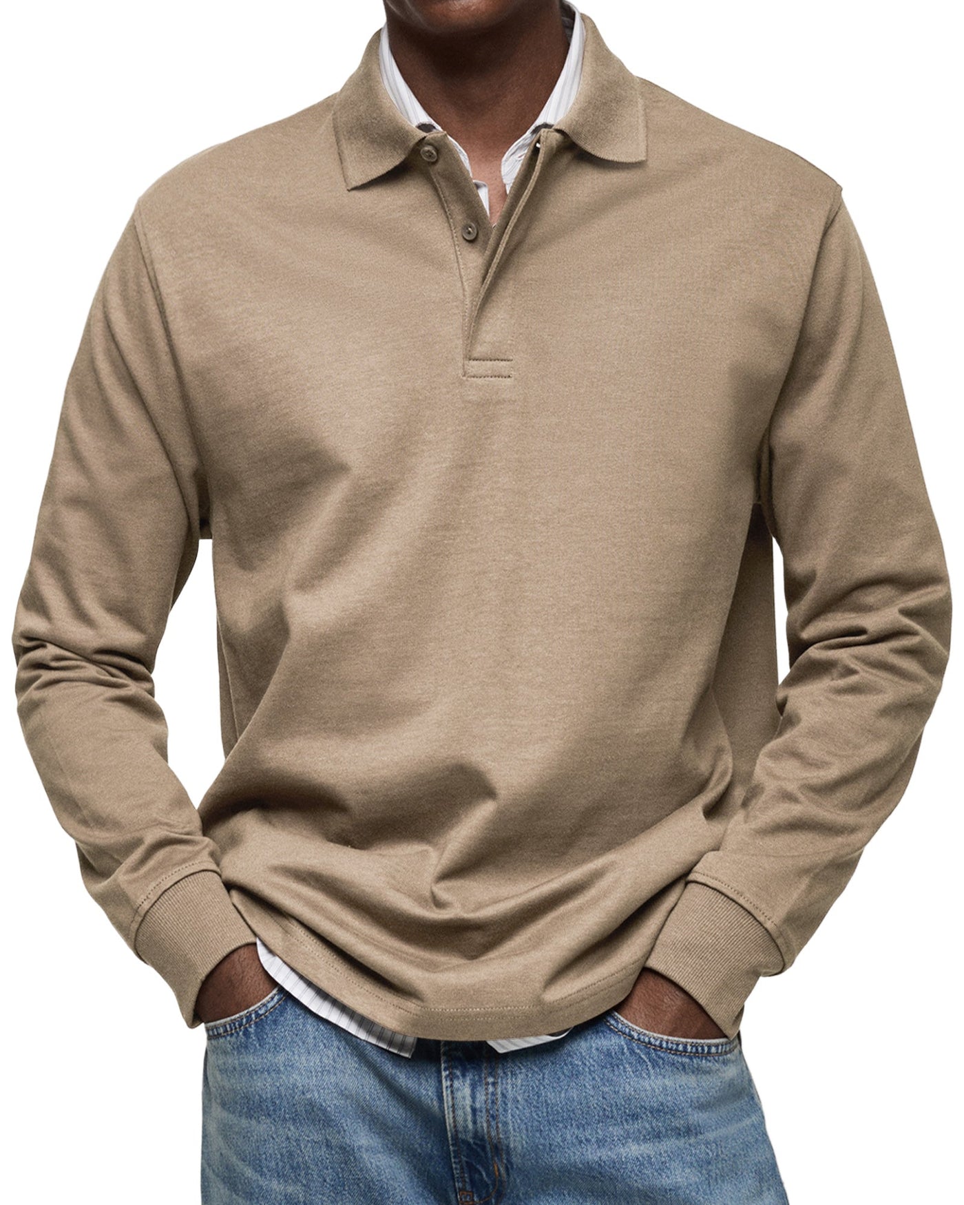 MARK™|LONG SLEEVE POLO