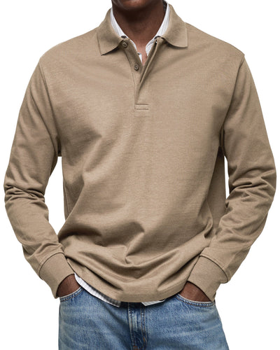 MARK™|LONG SLEEVE POLO