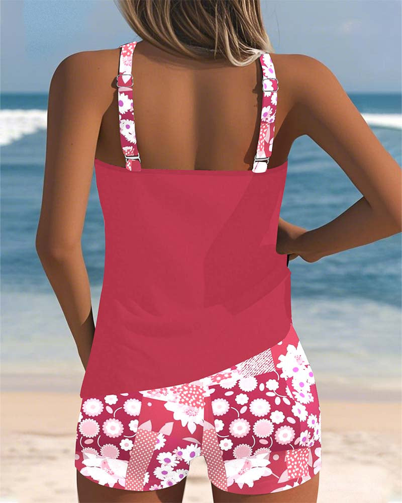 GINEVRA™ | COMFORTABLE FLORAL TANKINI
