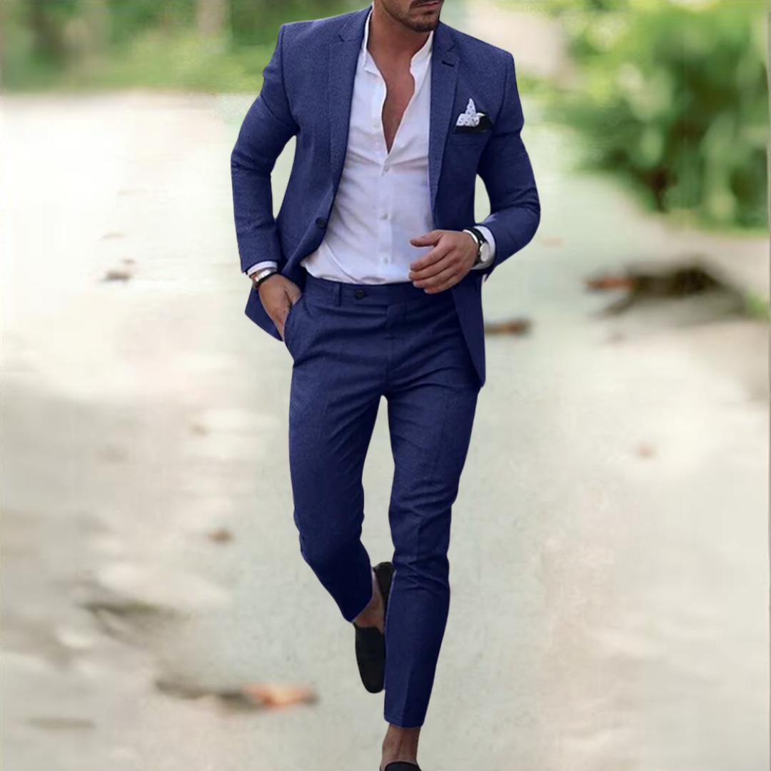 MARCELLO™|ELEGANT SUIT JACKET + TROUSERS