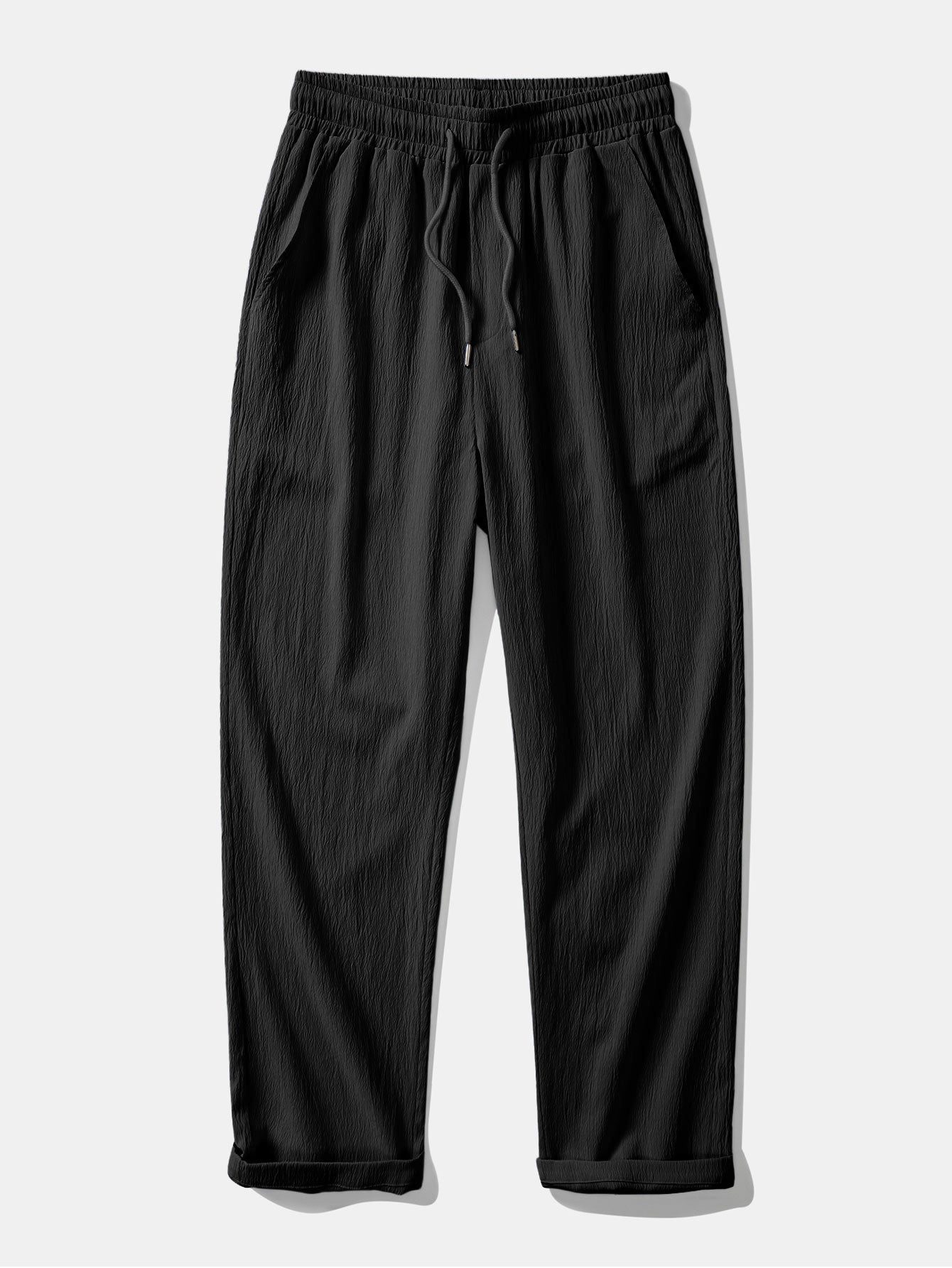 Jacquard Cuban Shirt & Textured Trousers Set