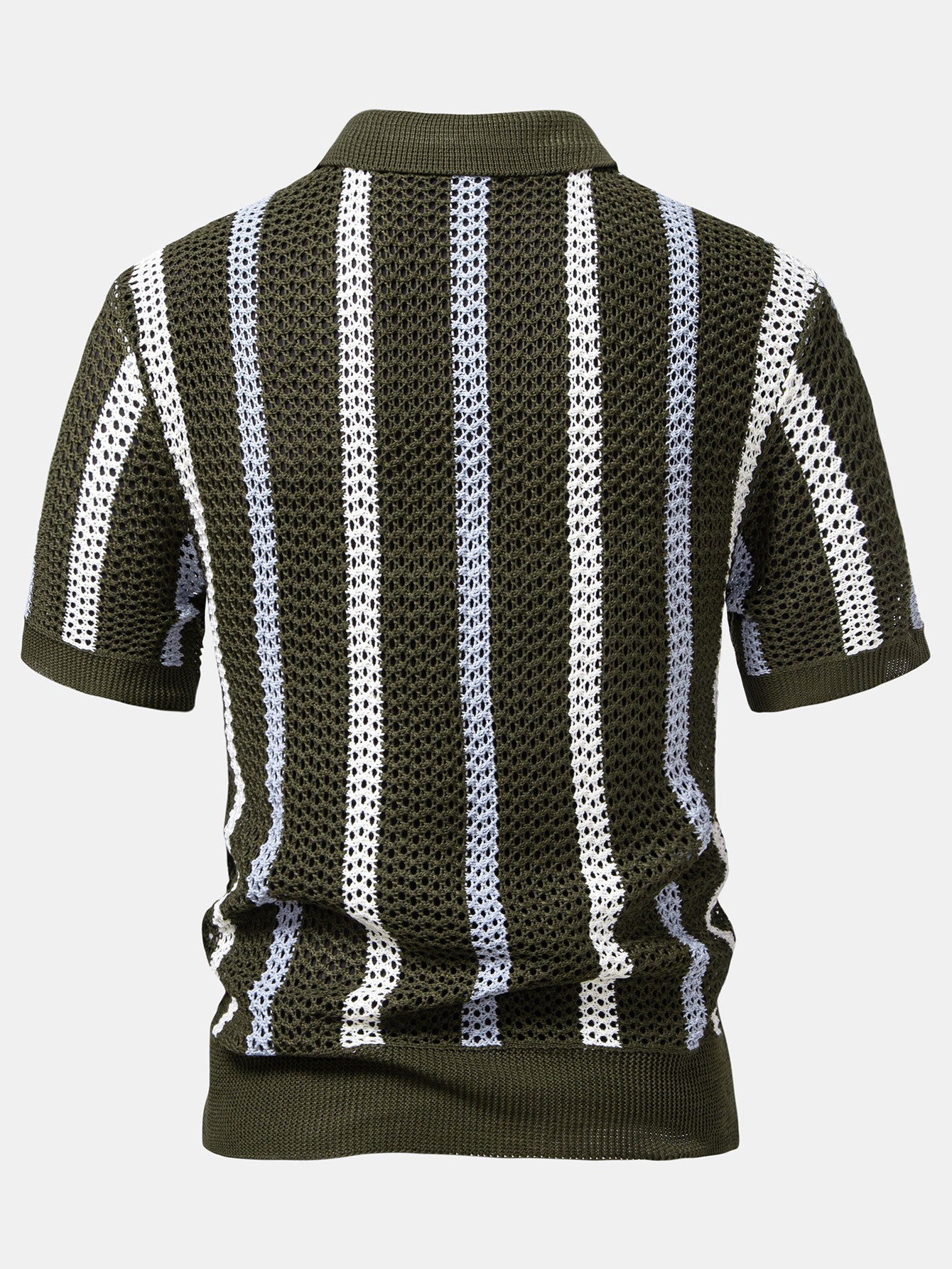 Havana Crochet Polo & Linen Trousers Set