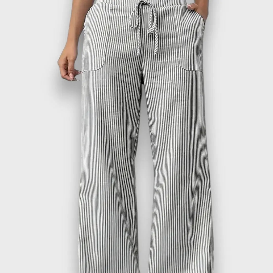 Karina – Trousers with Thin Stripes