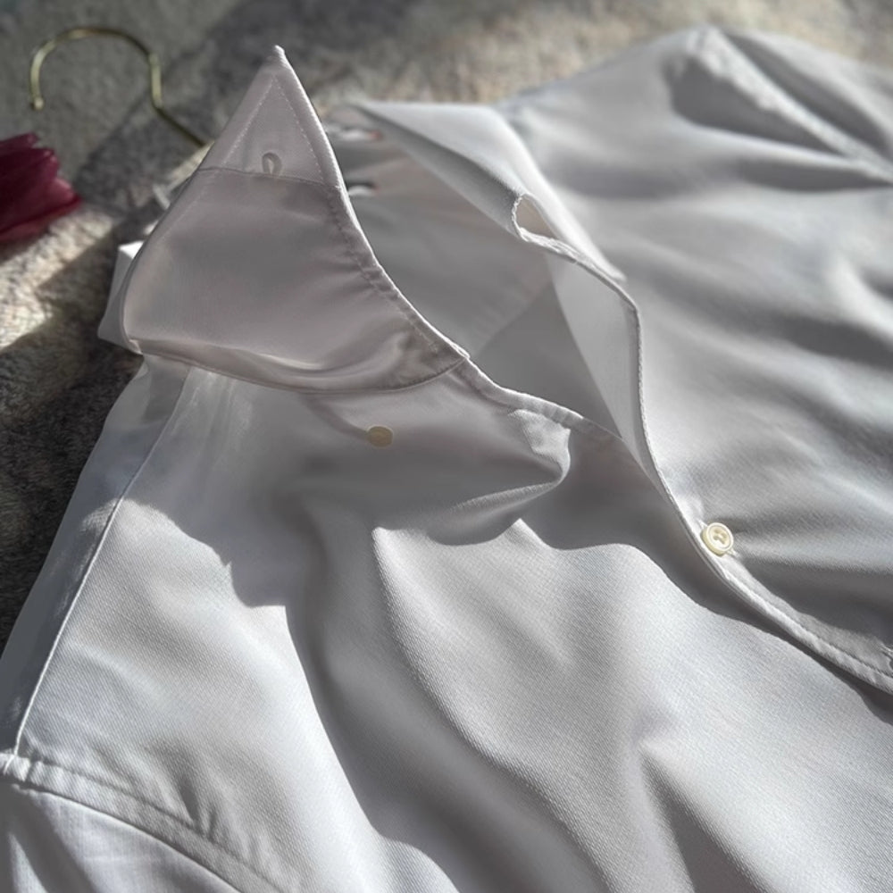 ALFIERI™|ELEGANT SHIRT WITH V-NECK