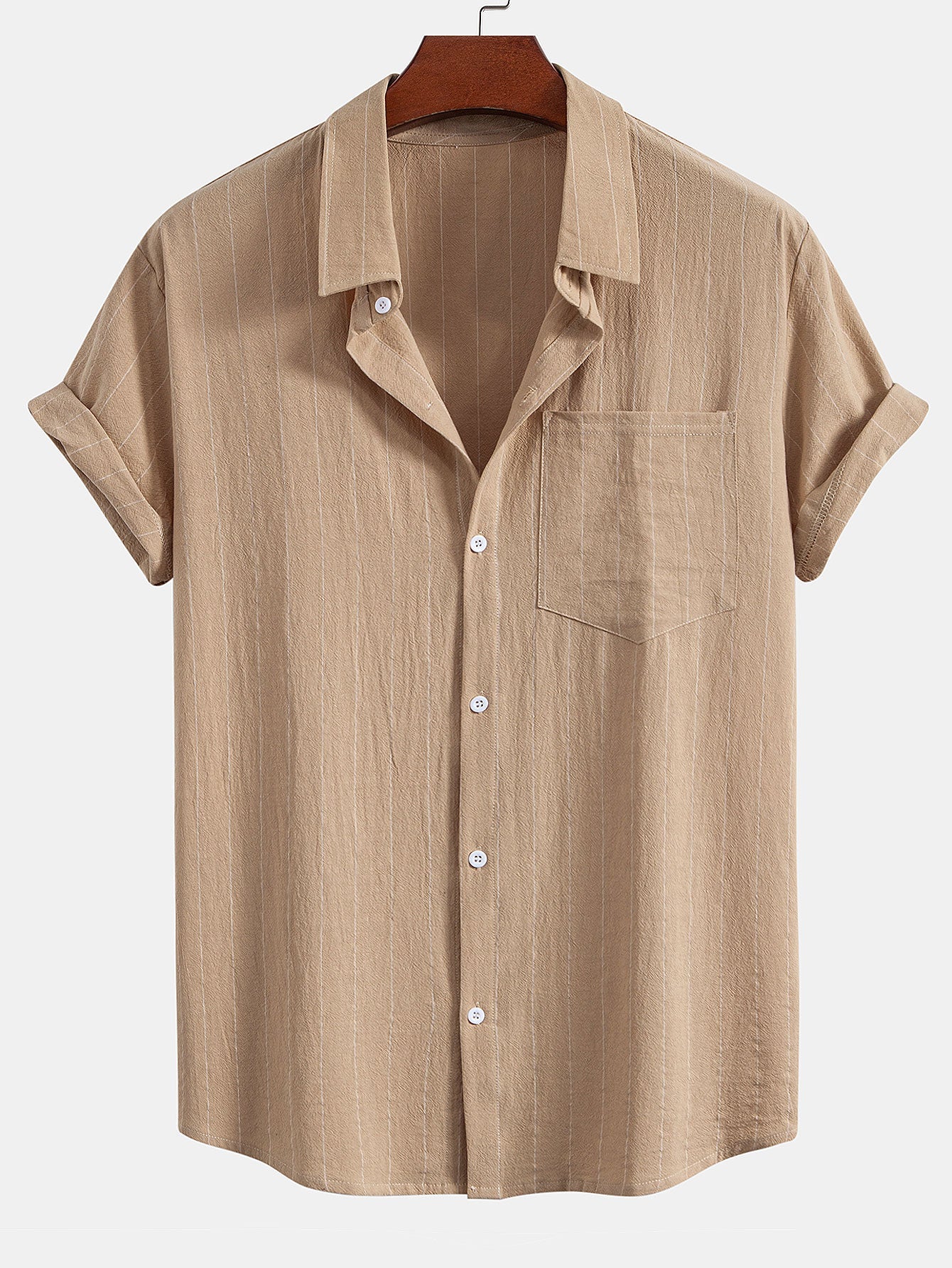 Porto Striped Linen Set