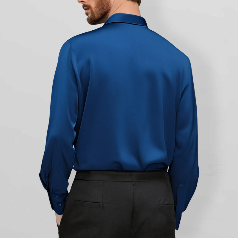 SALVINO™|WRINKLE-RESISTANT STRETCH SHIRT