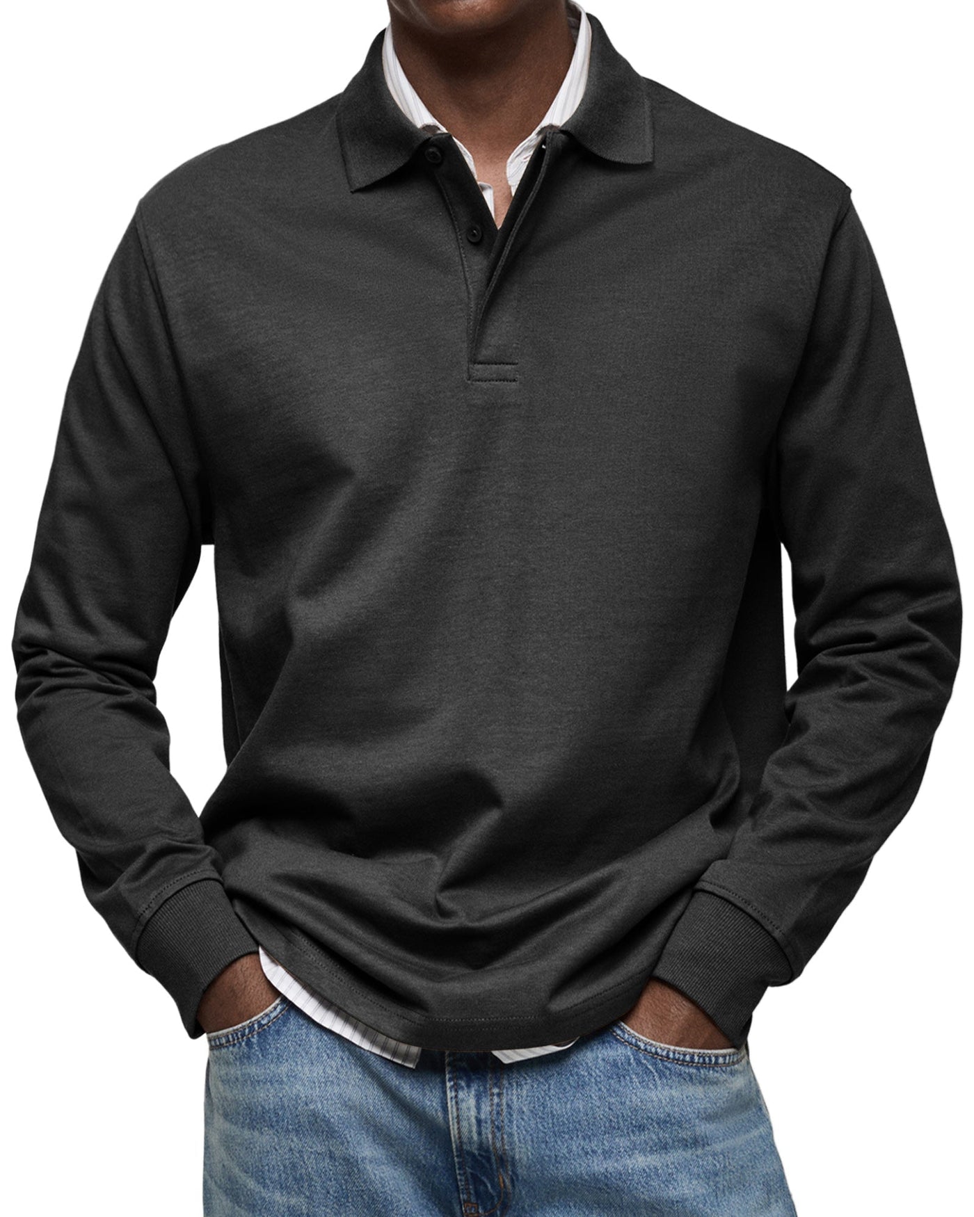 MARK™|LONG SLEEVE POLO