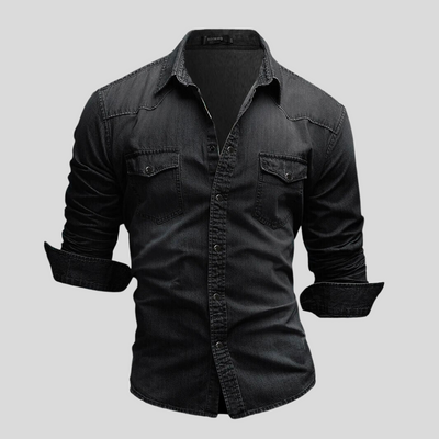 EMILIANO™|MODERN DENIM SHIRT