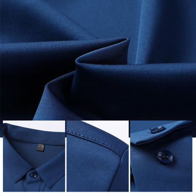 SALVINO™|WRINKLE-RESISTANT STRETCH SHIRT