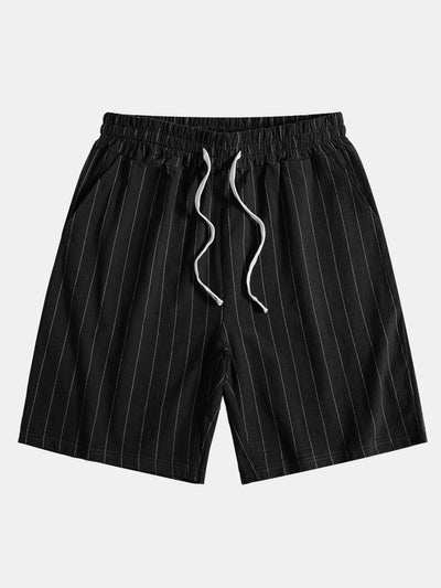 Porto Striped Linen Set