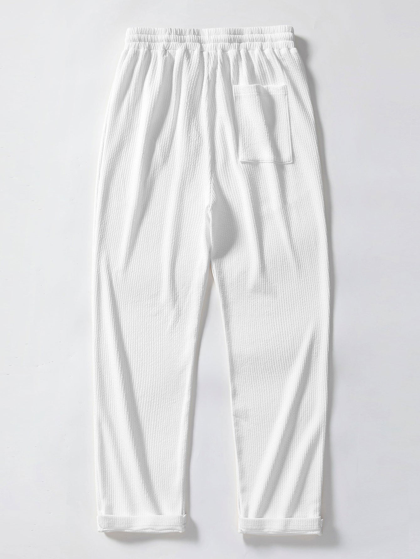 Santorini V-Neck Polo & Ribbed Trousers Set