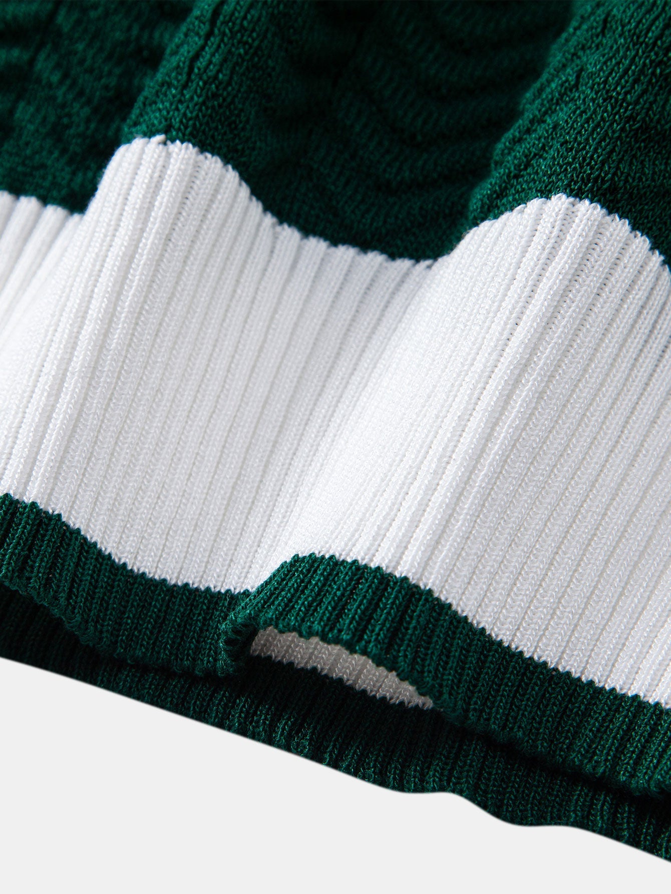 Santorini V-Neck Polo & Ribbed Trousers Set