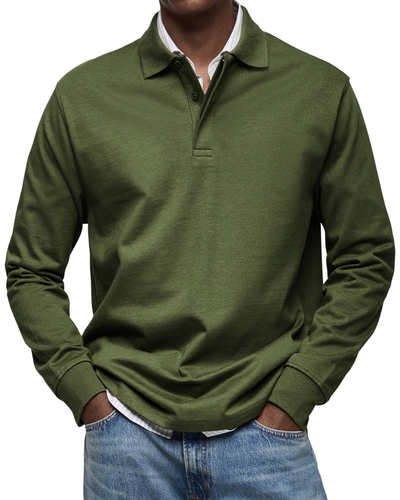 MARK™|LONG SLEEVE POLO