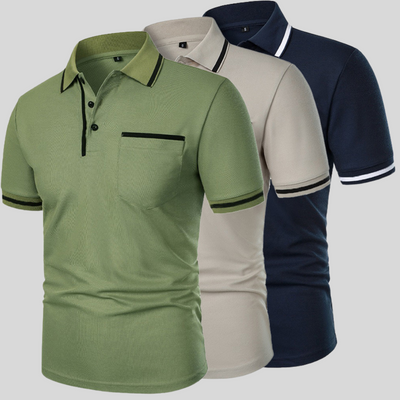 LEANDRO|SHORT SLEEVE POLO