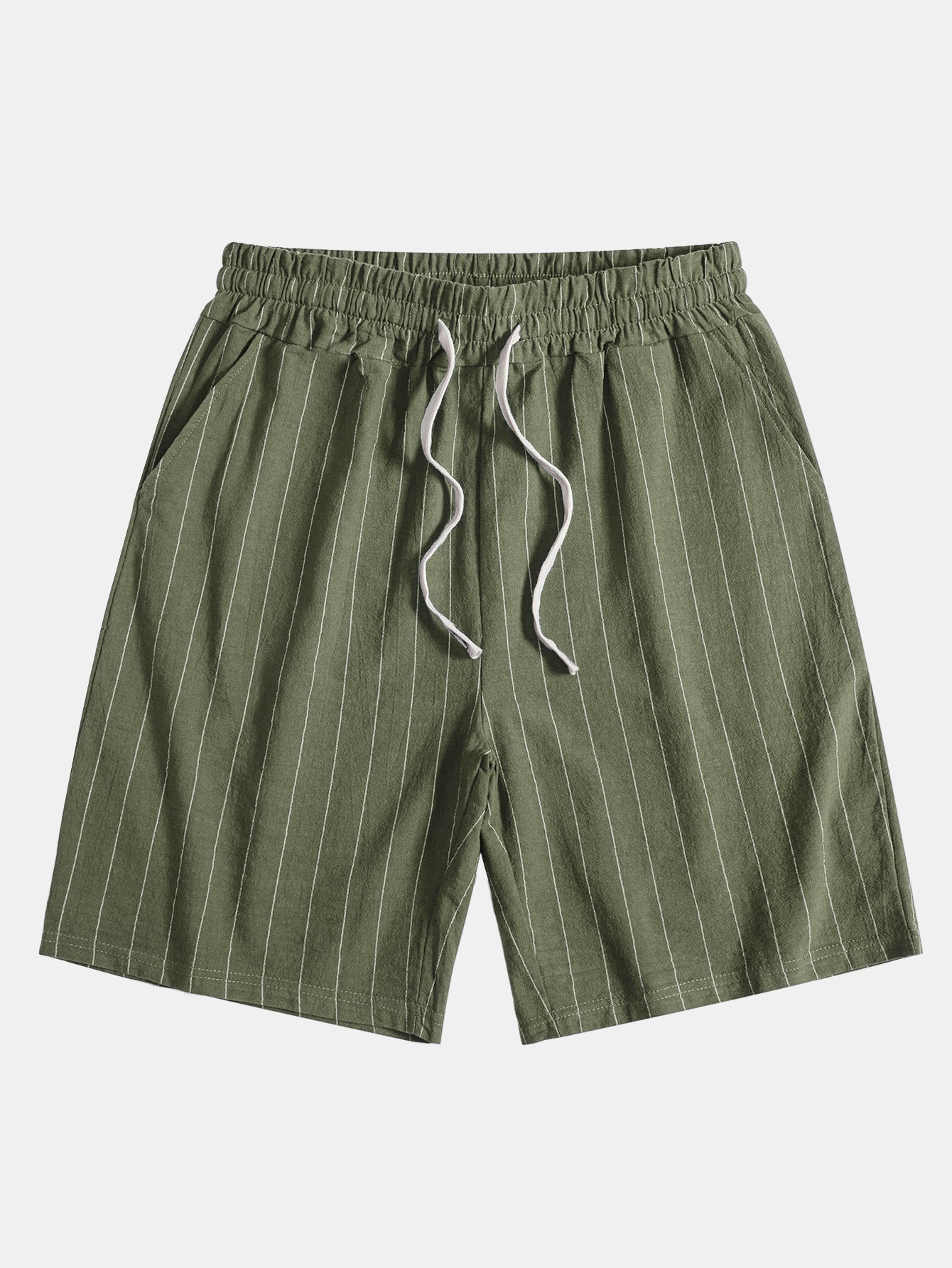 Porto Striped Linen Set