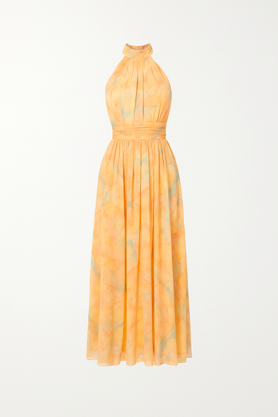 Naira – Watercolour Maxi Dress