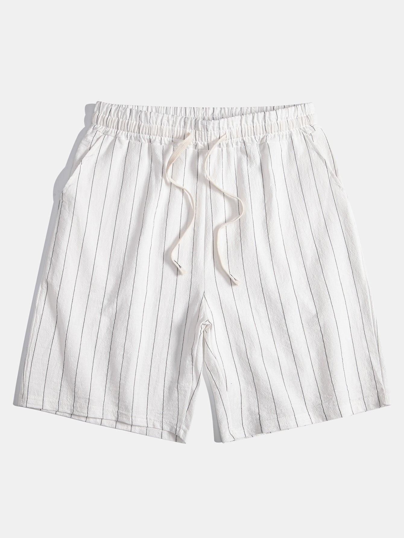 Porto Striped Linen Set