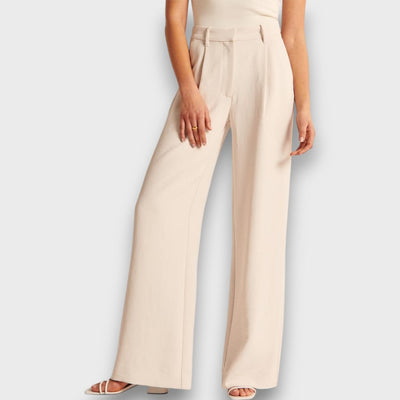 Alva – Wide Leg High-Waisted Trousers
