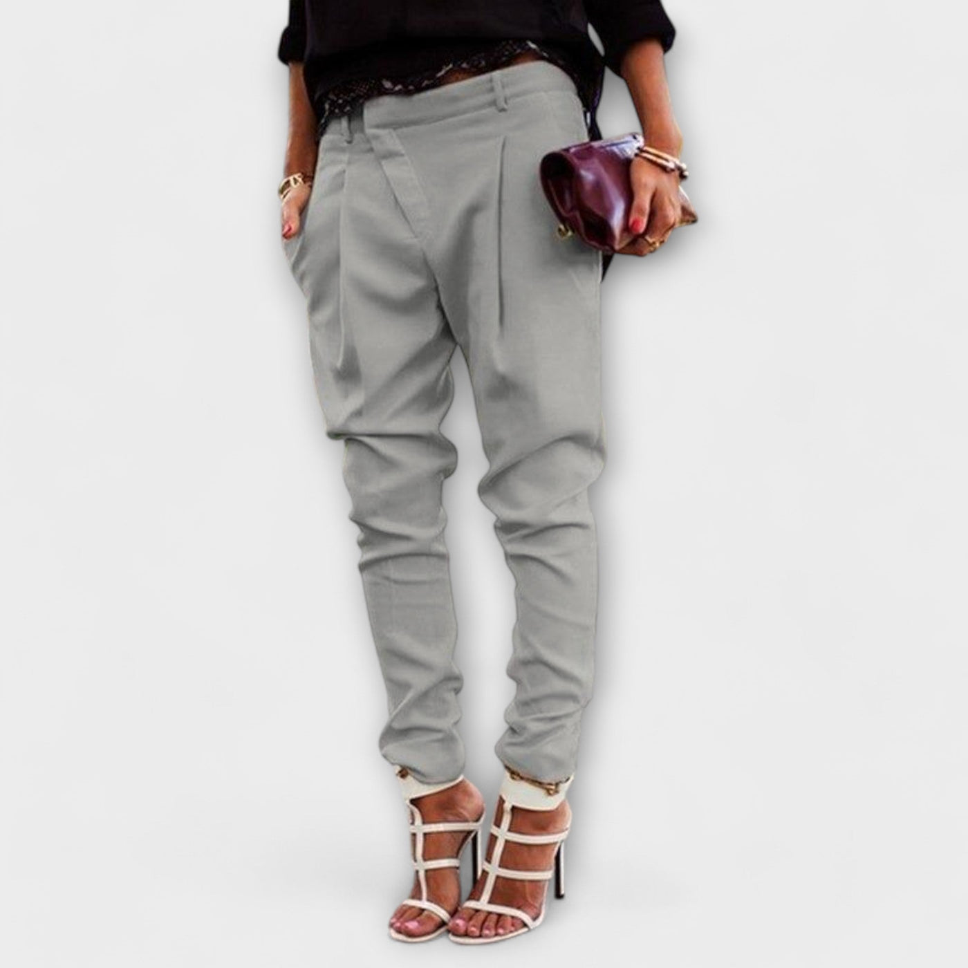 Mira - Elegant Tapered Trousers
