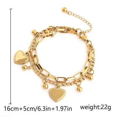Noelia – Heart Bracelet