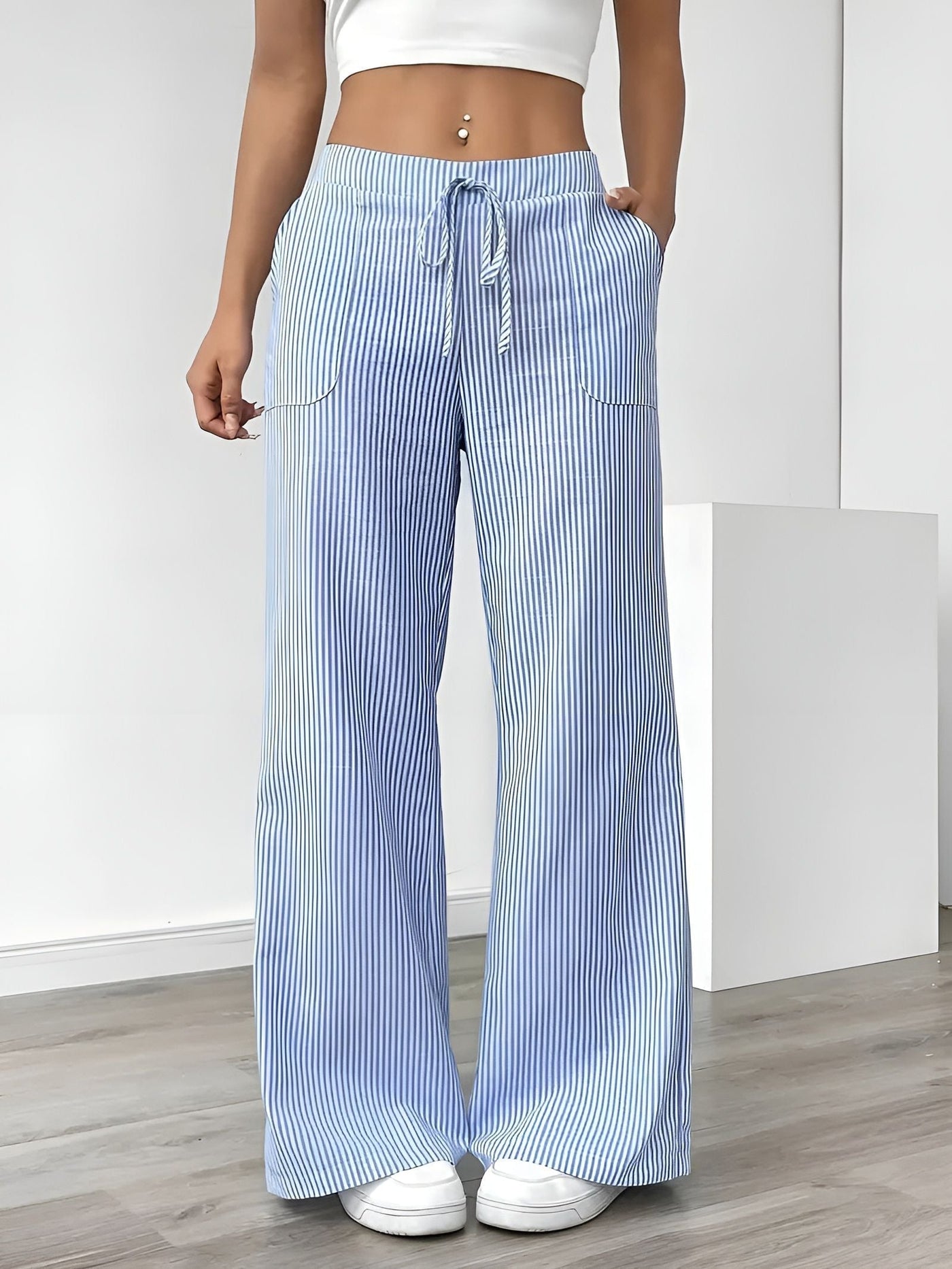 Disa – Striped Trousers