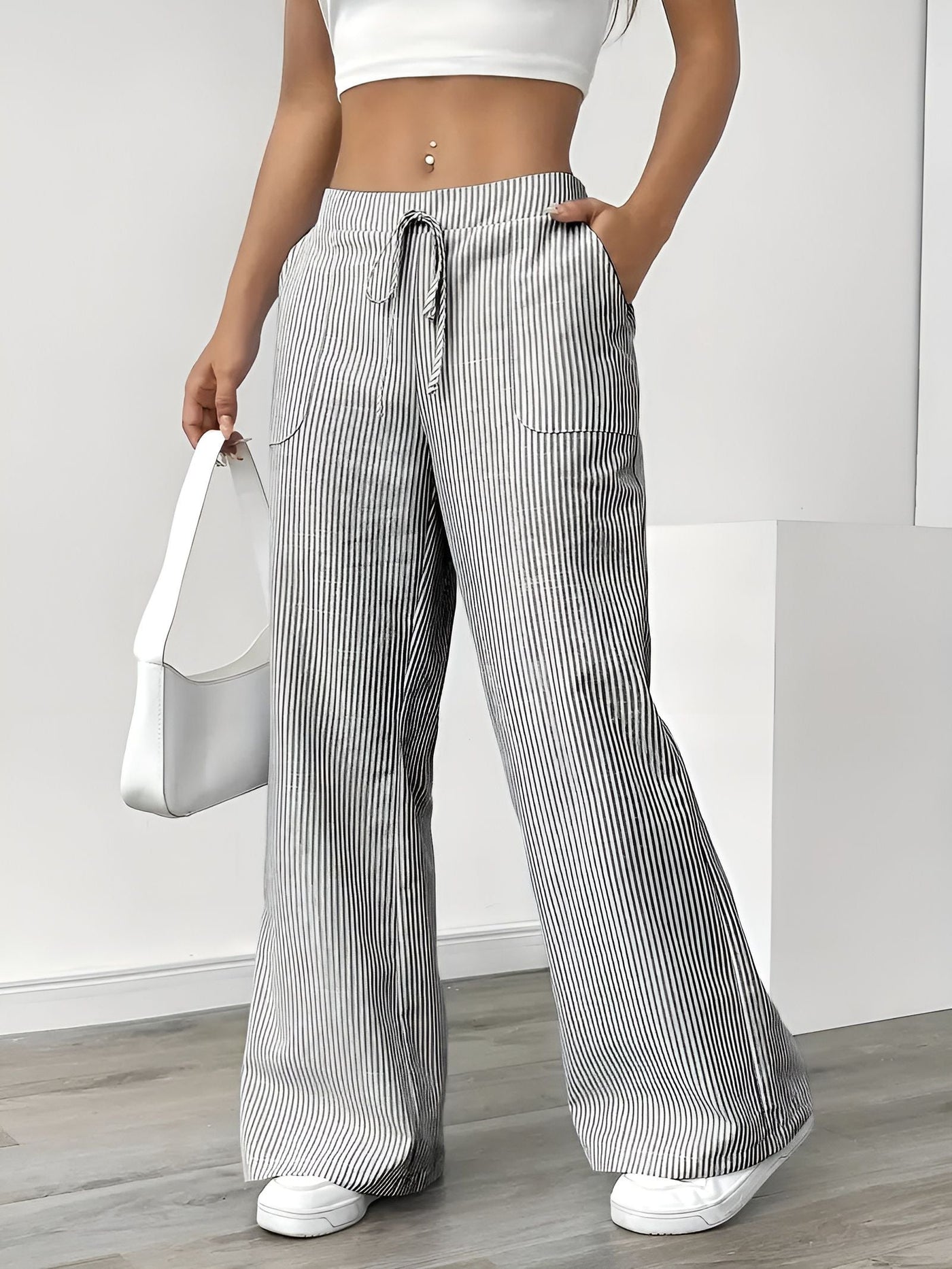 Disa – Striped Trousers