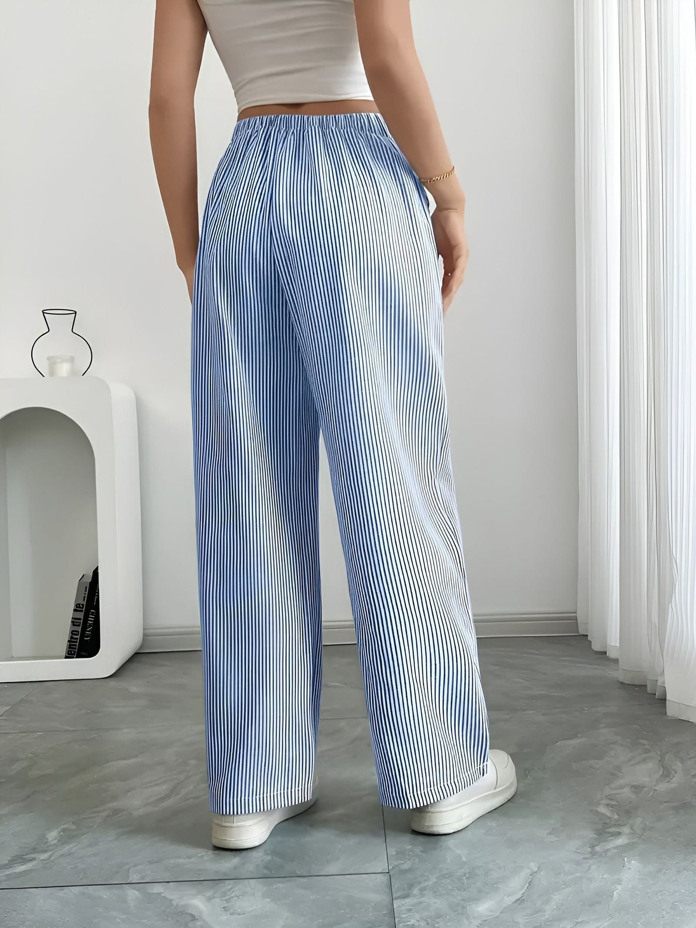 Disa – Striped Trousers