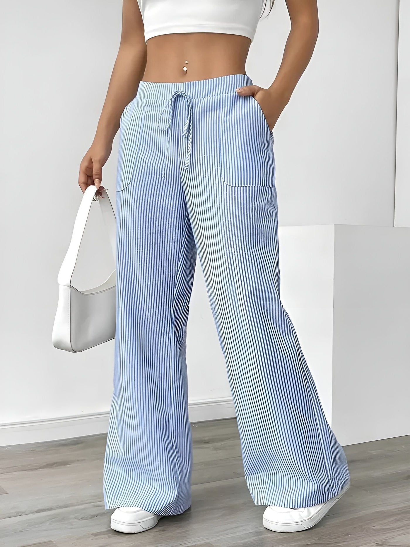 Disa – Striped Trousers