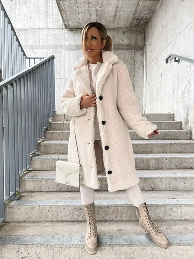 Monica - Stylish Teddy Coat