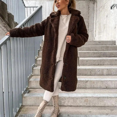 Monica - Stylish Teddy Coat