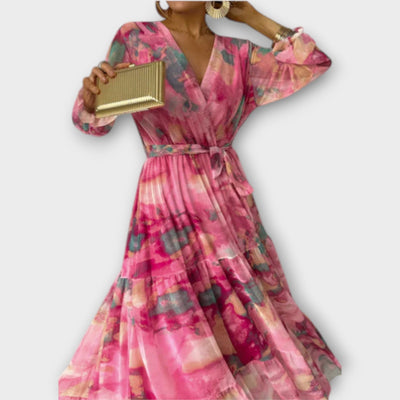 Evelyn – Watercolour Dress