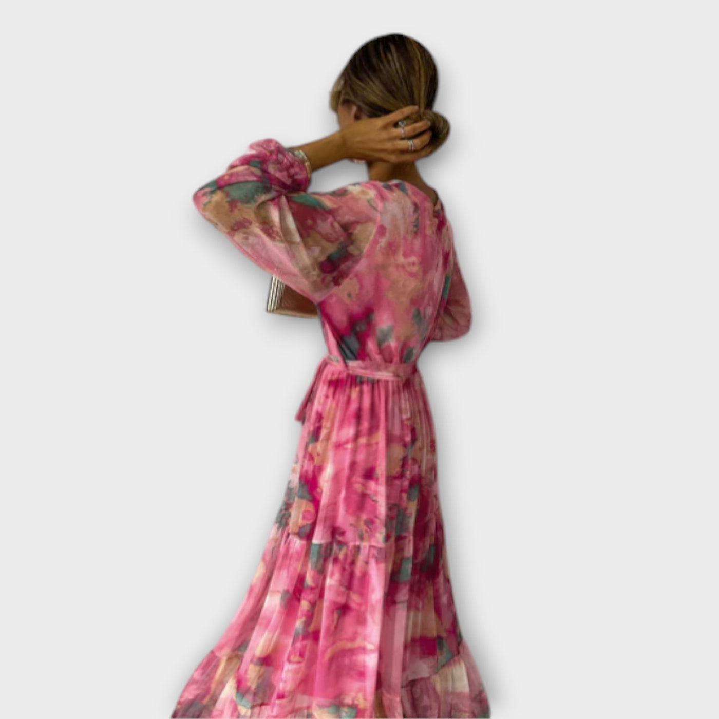 Evelyn – Watercolour Dress