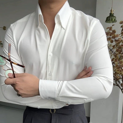 ALFIERI™|ELEGANT SHIRT WITH V-NECK