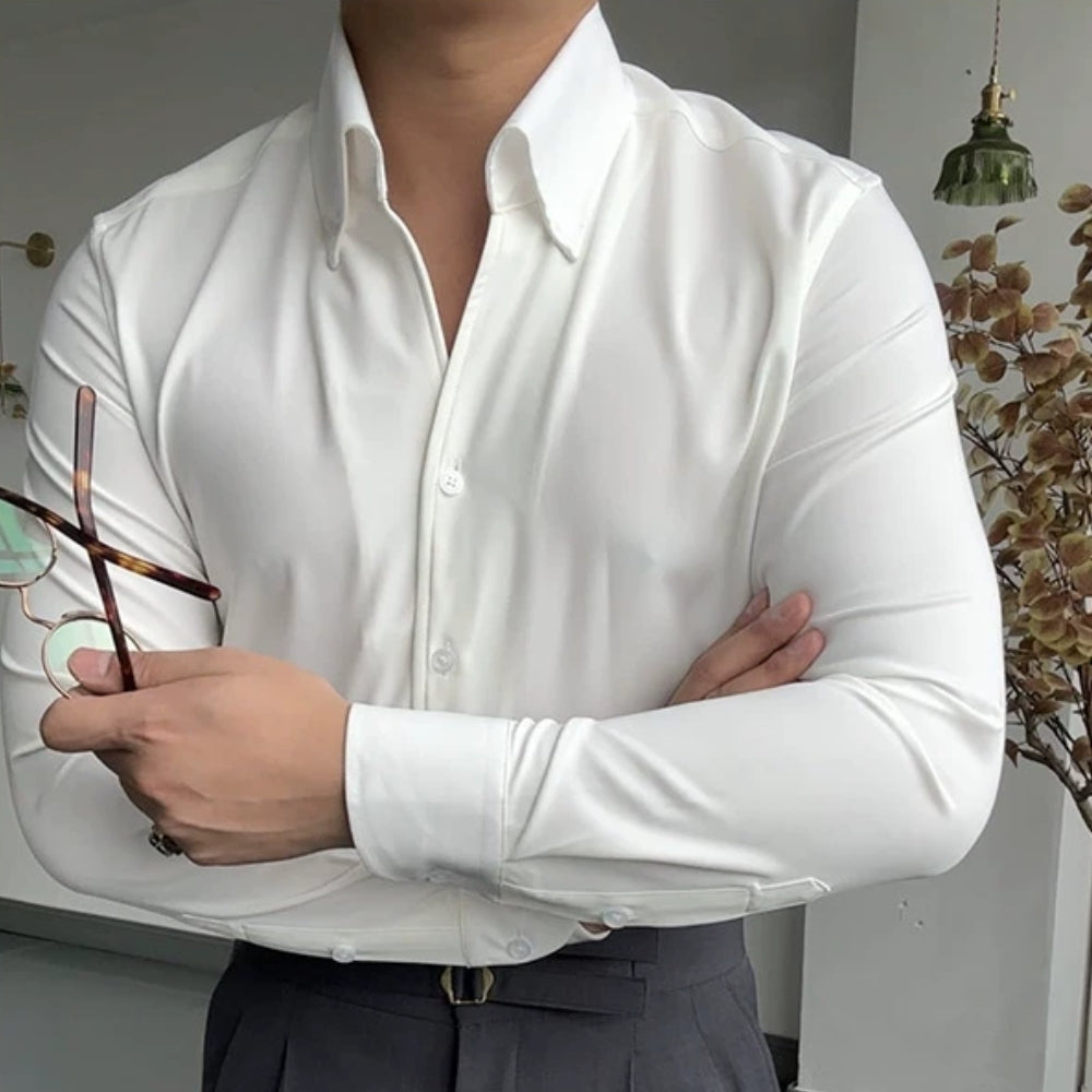ALFIERI™|ELEGANT SHIRT WITH V-NECK