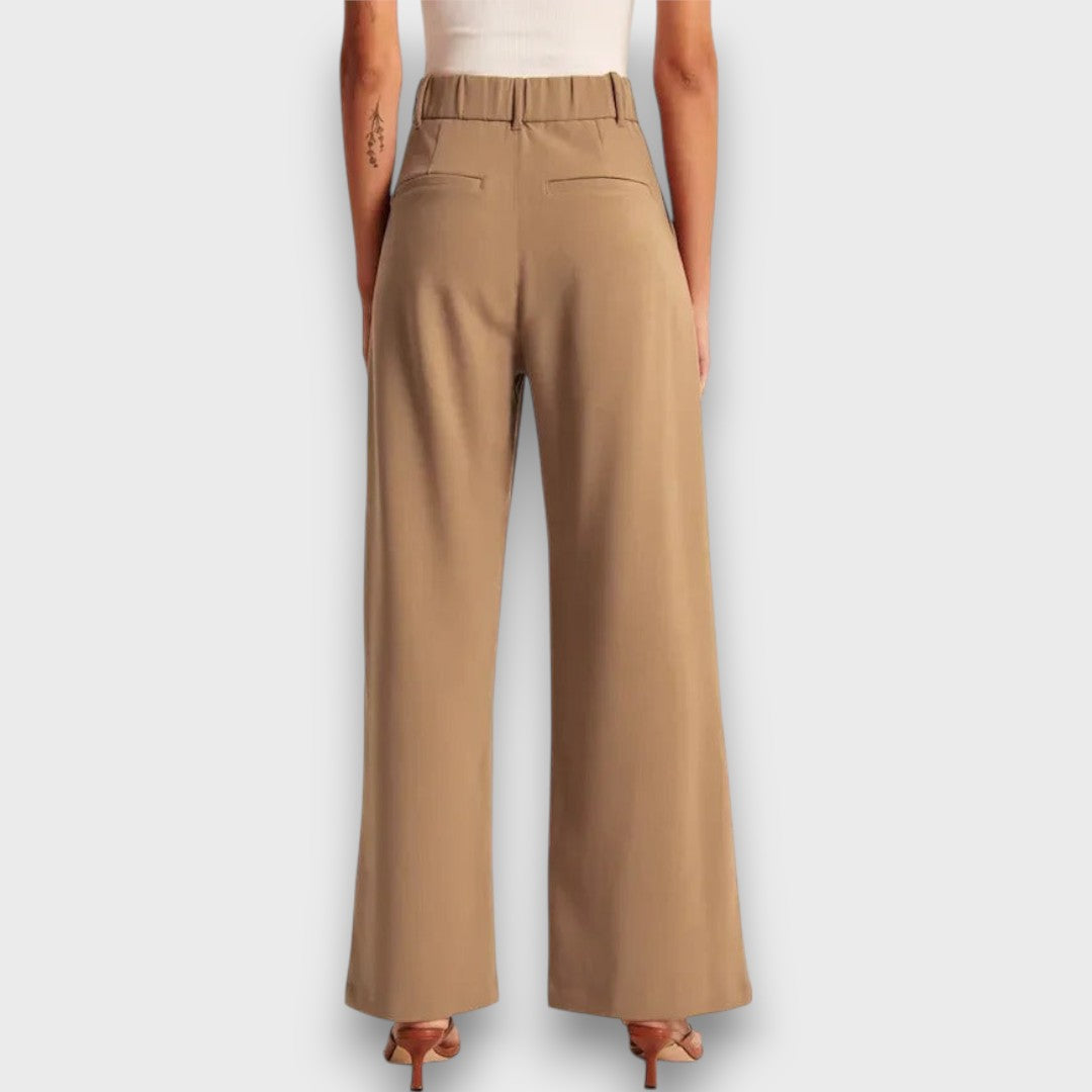 Alva – Wide Leg High-Waisted Trousers