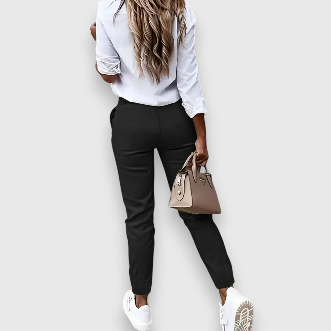 Lina – Slim Fit Business Style Jogger Trousers