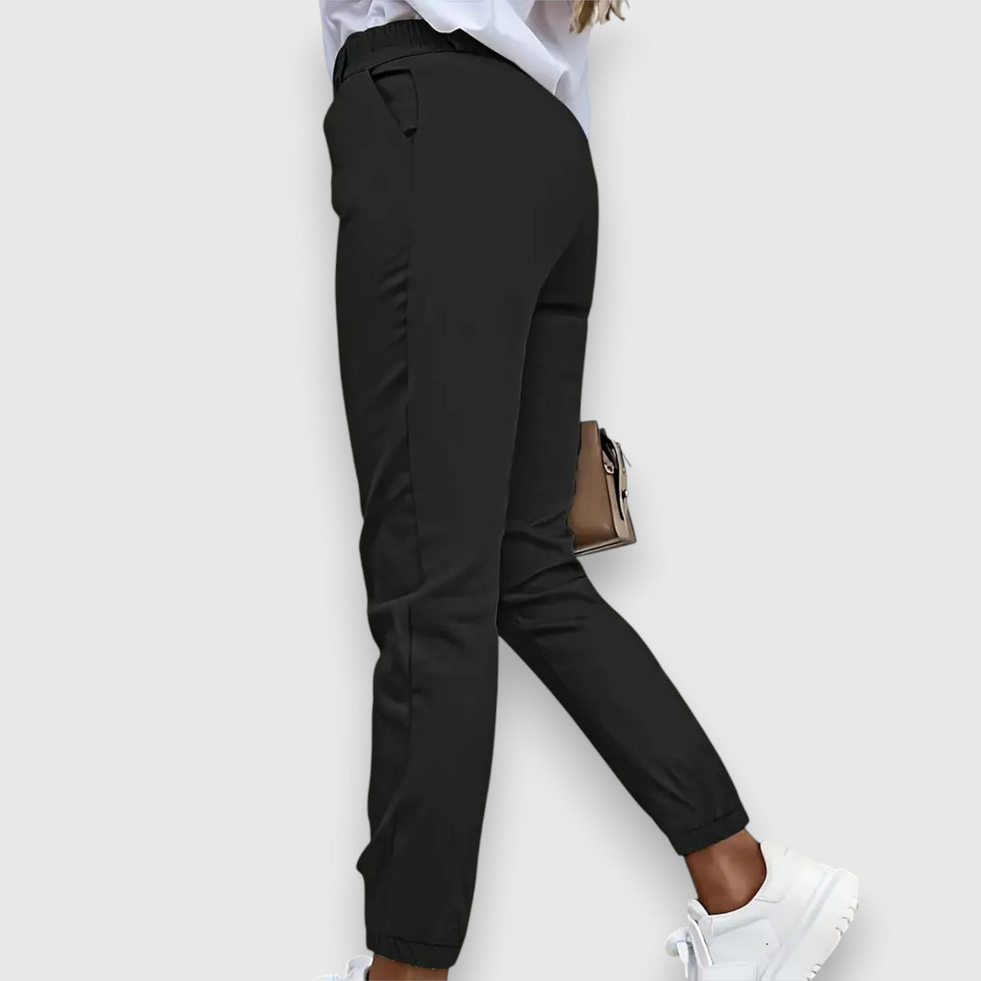 Lina – Slim Fit Business Style Jogger Trousers