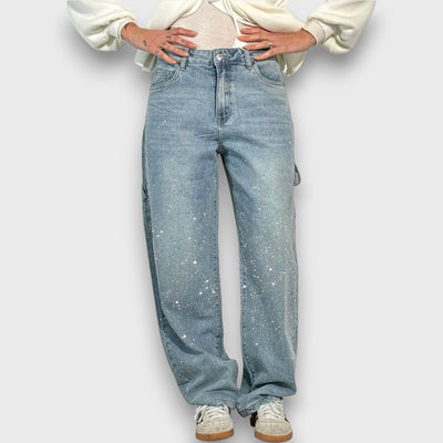 Nolene – Jeans with a Sparkling Finish and Urban Character