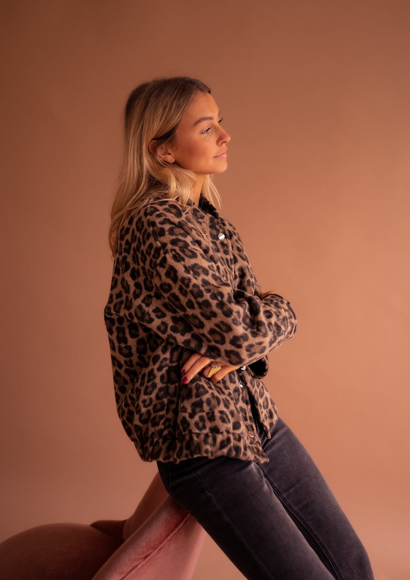 Sofia - Leopard Blazer