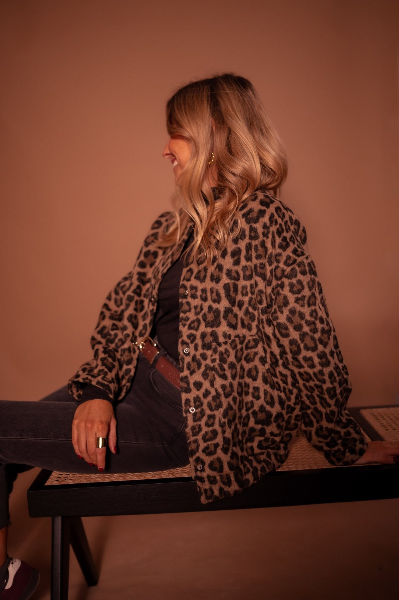 Sofia - Leopard Blazer