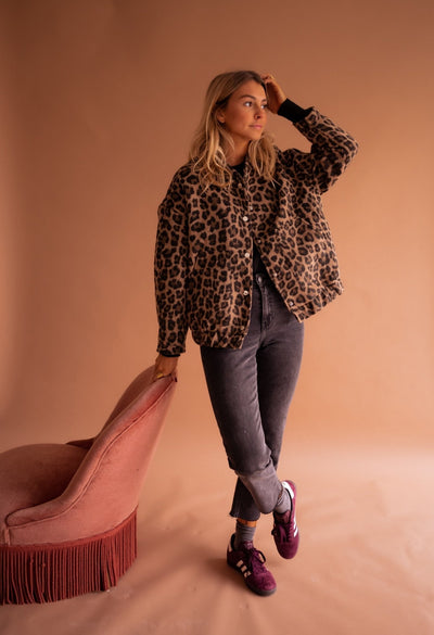 Sofia - Leopard Blazer