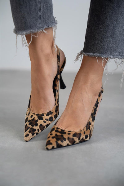Celina Leopard Pumps