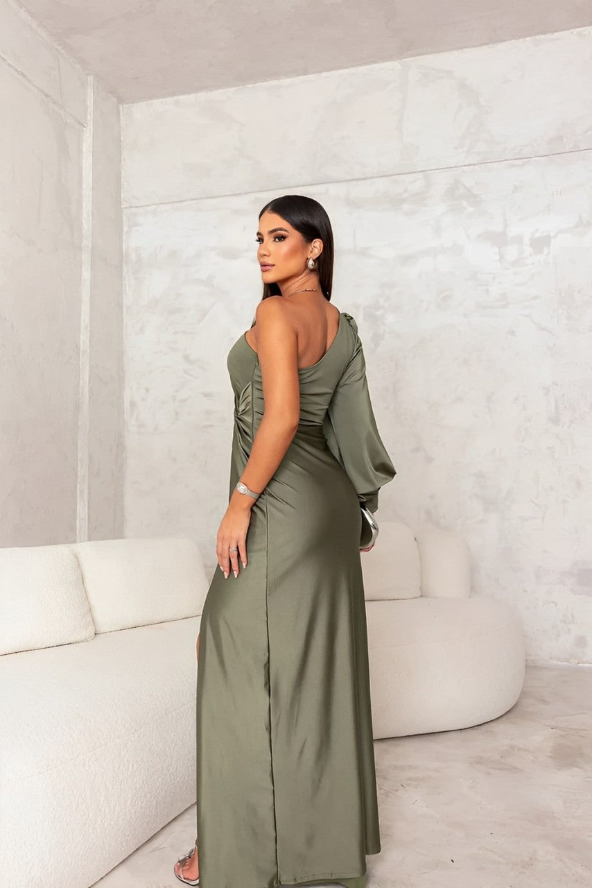 Mireya – Satin One-Shoulder